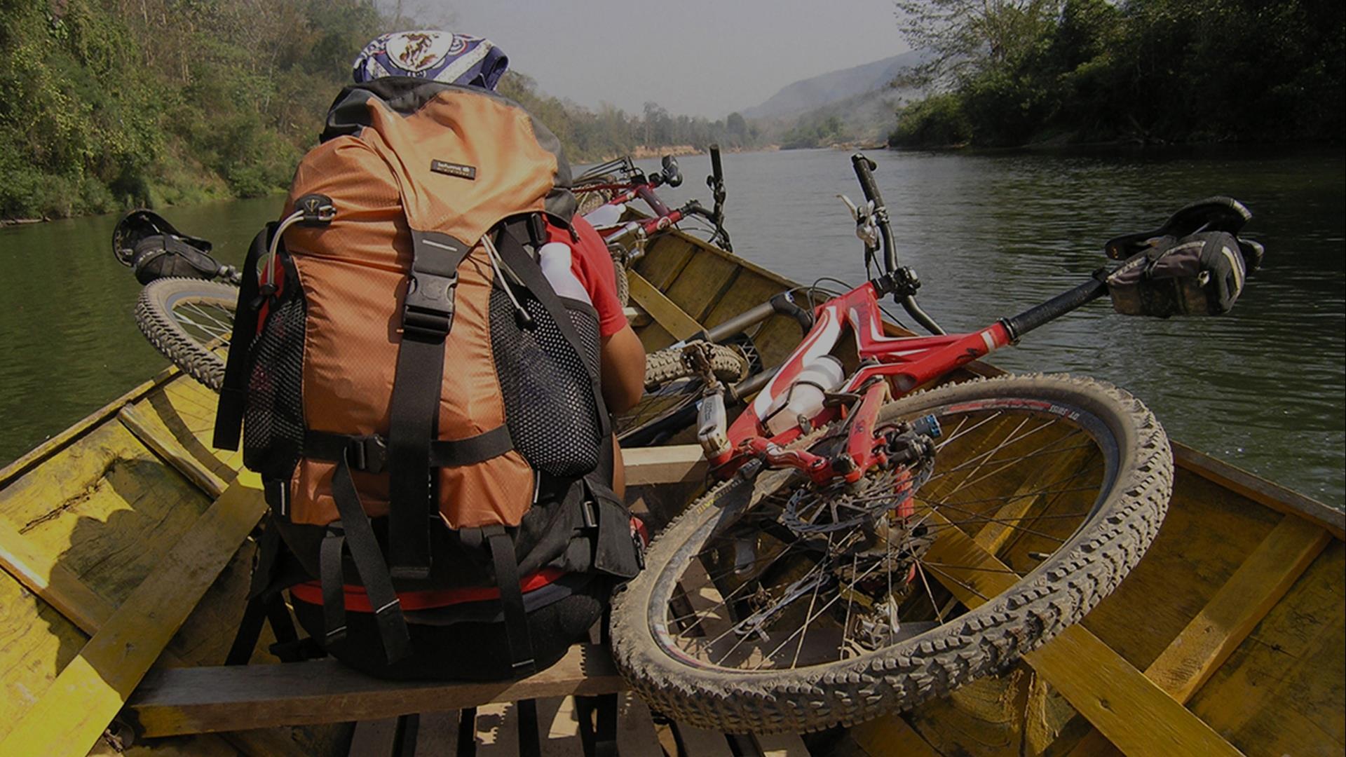 Laos, Luang Prabang : Get Out of Town Mountain Bike Day Ride - 1 Day | Mixed On/Off Road, Village & Tad Sae Waterfall Explorer Laos, Luang Prabang : Get Out of Town Mountain Bike Day Ride - 1 Day | Mixed On/Off Road, Village & Tad Sae Waterfall Explorer