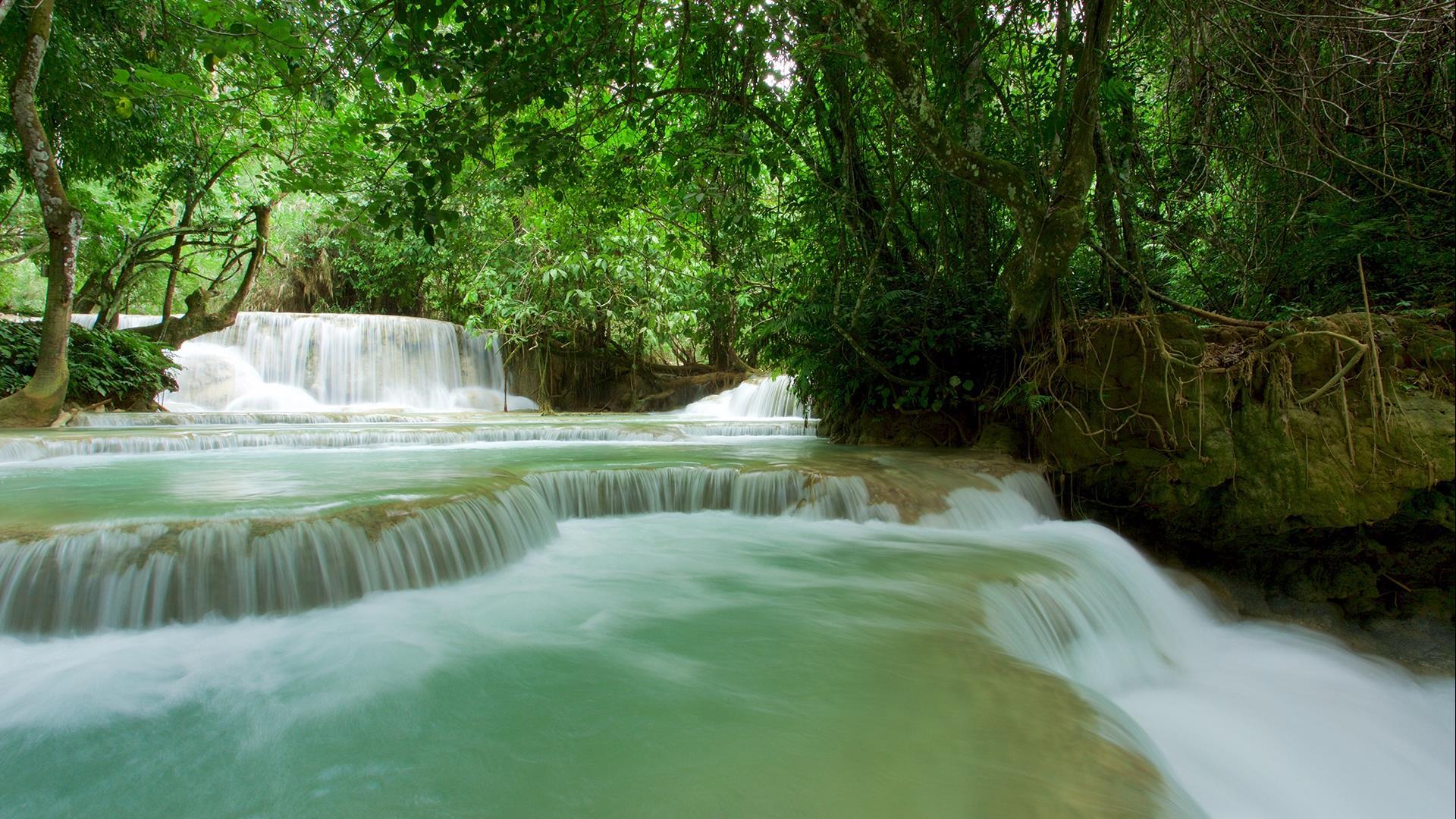 Laos, Luang Prabang: Bike to Kuang Si Waterfall & Cruise the Mekong River Back - 1 Day | Leave the Tuk-Tuks to the Other Guys