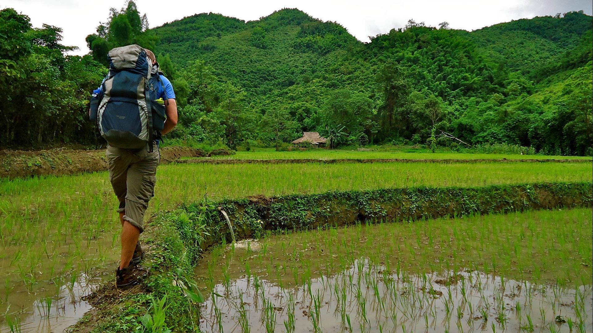 Laos, Luang Prabang : Fair Trek Thin Pha Trail, Boat, and Tad Sae Waterfall - 1 Day | In the Footsteps of the Locals: Trek the Thin Pha Trail