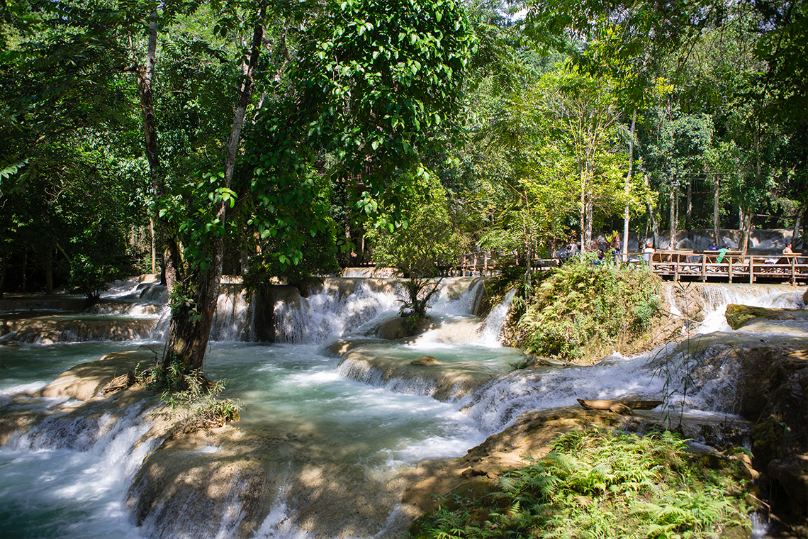 Tad Sae Waterfall