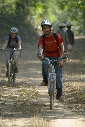 cycling laos