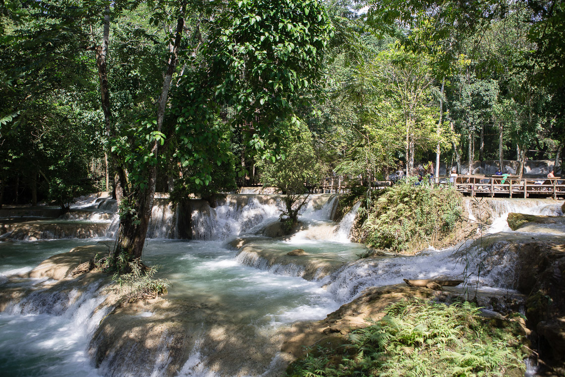 Tad Sae Waterfall