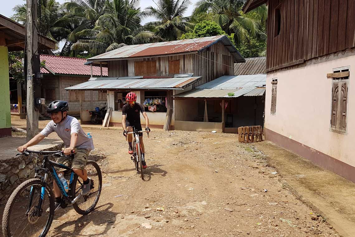 Biking in Chomphet District