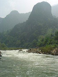 Kayak Laos tour