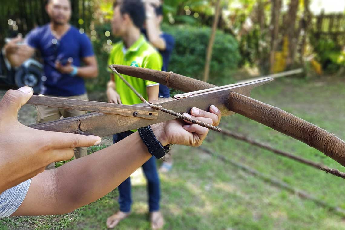 Crossbow shooting