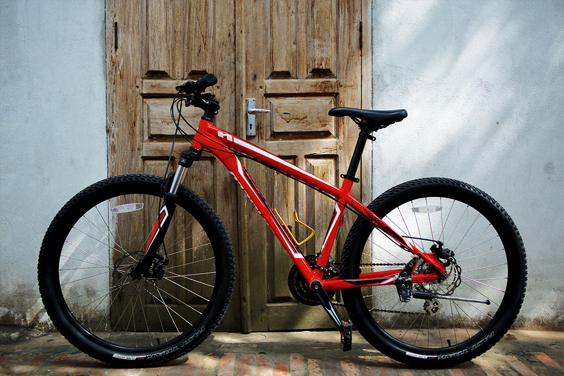 Biking