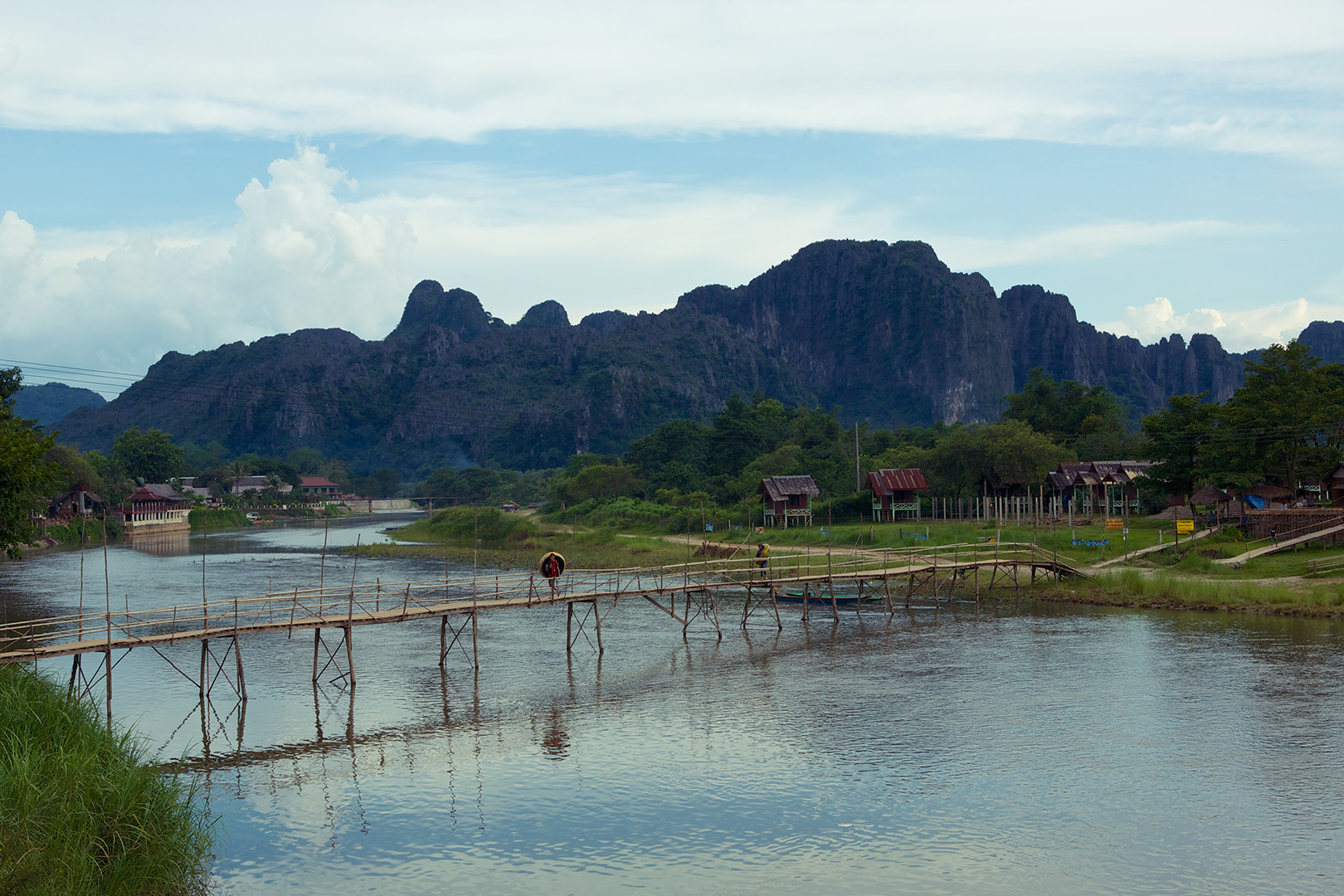 Khon Xe Cave in Khammouane Province, the world's largest water cave